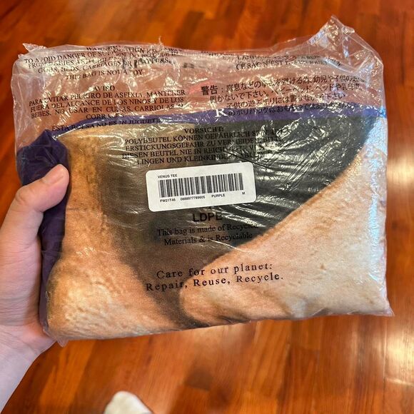 Supreme Venus Tee FW21 Men's Purple T-shirt - Picture 2 of 3